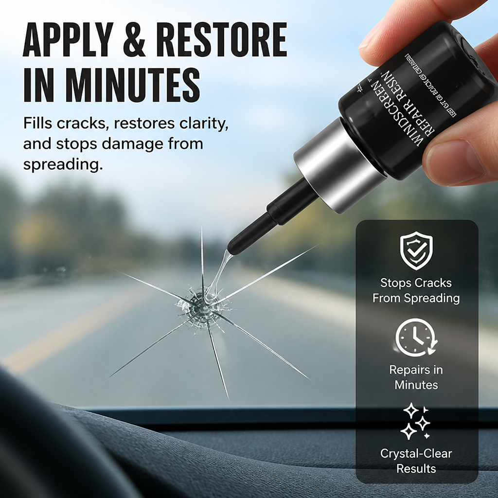 ShatterSeal™ — Fill the Crack, Stop the Spread & See Clear in 10 Minutes