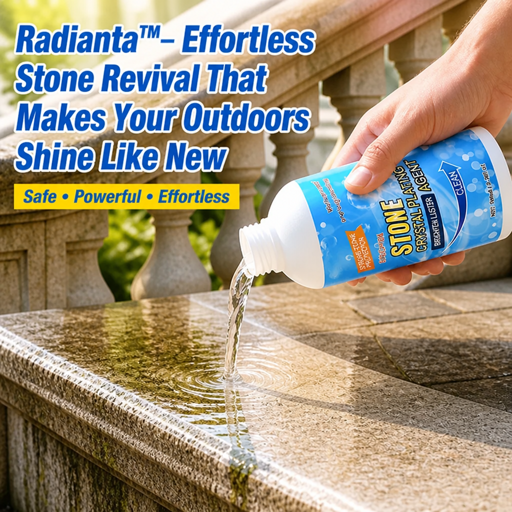 Radianta™ — Effortless Stone Revival That Makes Your Outdoors Shine Like New