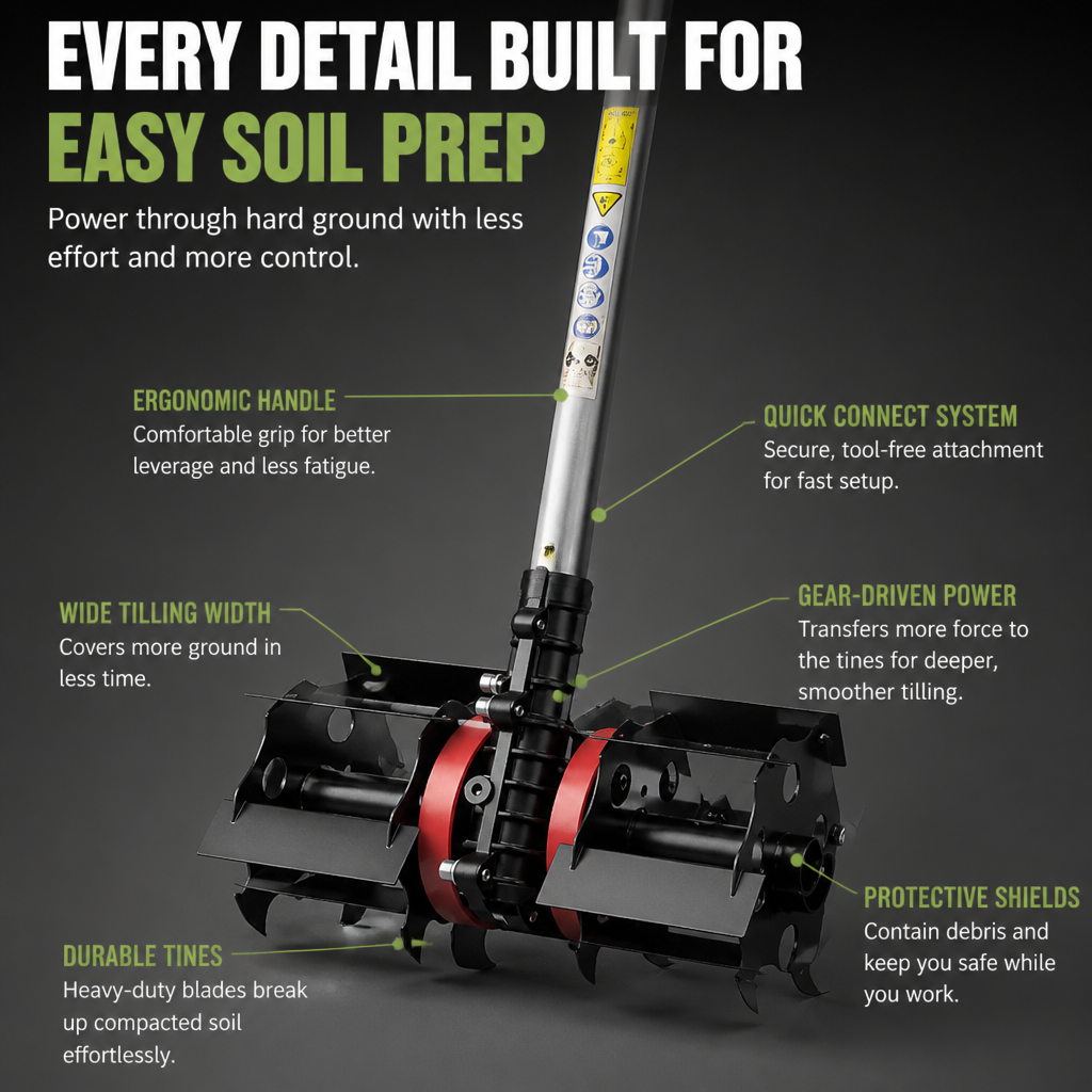 TerraFuse™ — Break Through Rock-Hard Soil in One Pass and Save Your Back