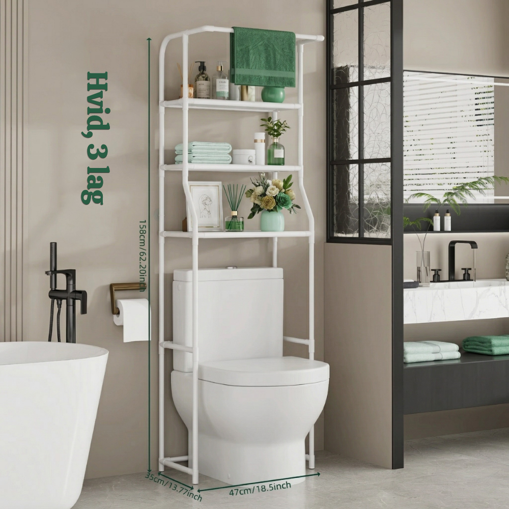 3-Tier Toilet Storage Shelf Organizer