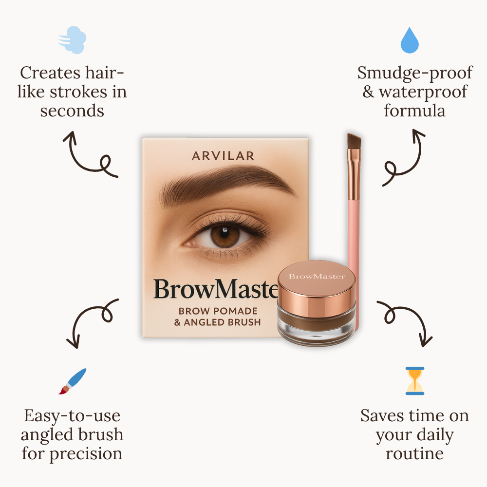 BrowMaster™ — Perfect Microblading Brows Instantly | 1+1 FREE