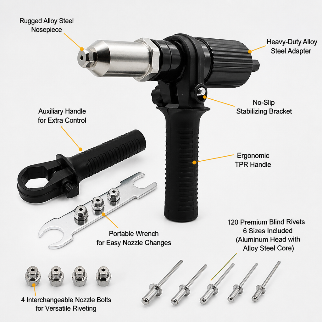 BoltMaster™ — Command Every Rivet with Unshakable Precision and Effortless Control