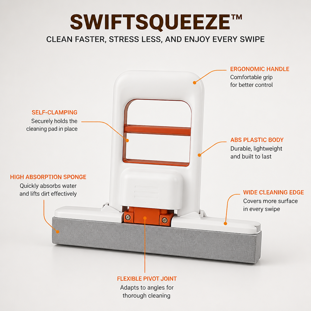 SwiftSqueeze™ — Clean Faster, Stress Less, and Enjoy Every Swipe