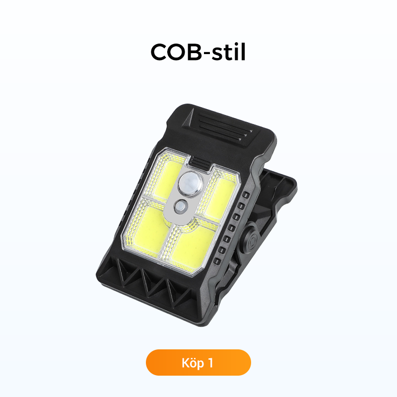 Solar Clip Light – Motion Sensor Light with No Wires or Electricity Costs
