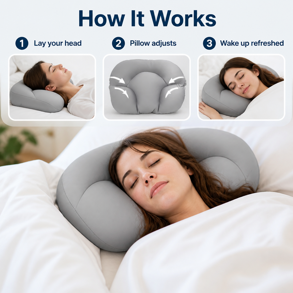 SomnEase™ — Wake Up Pain-Free, Refreshed, and Ready to Own Your Day