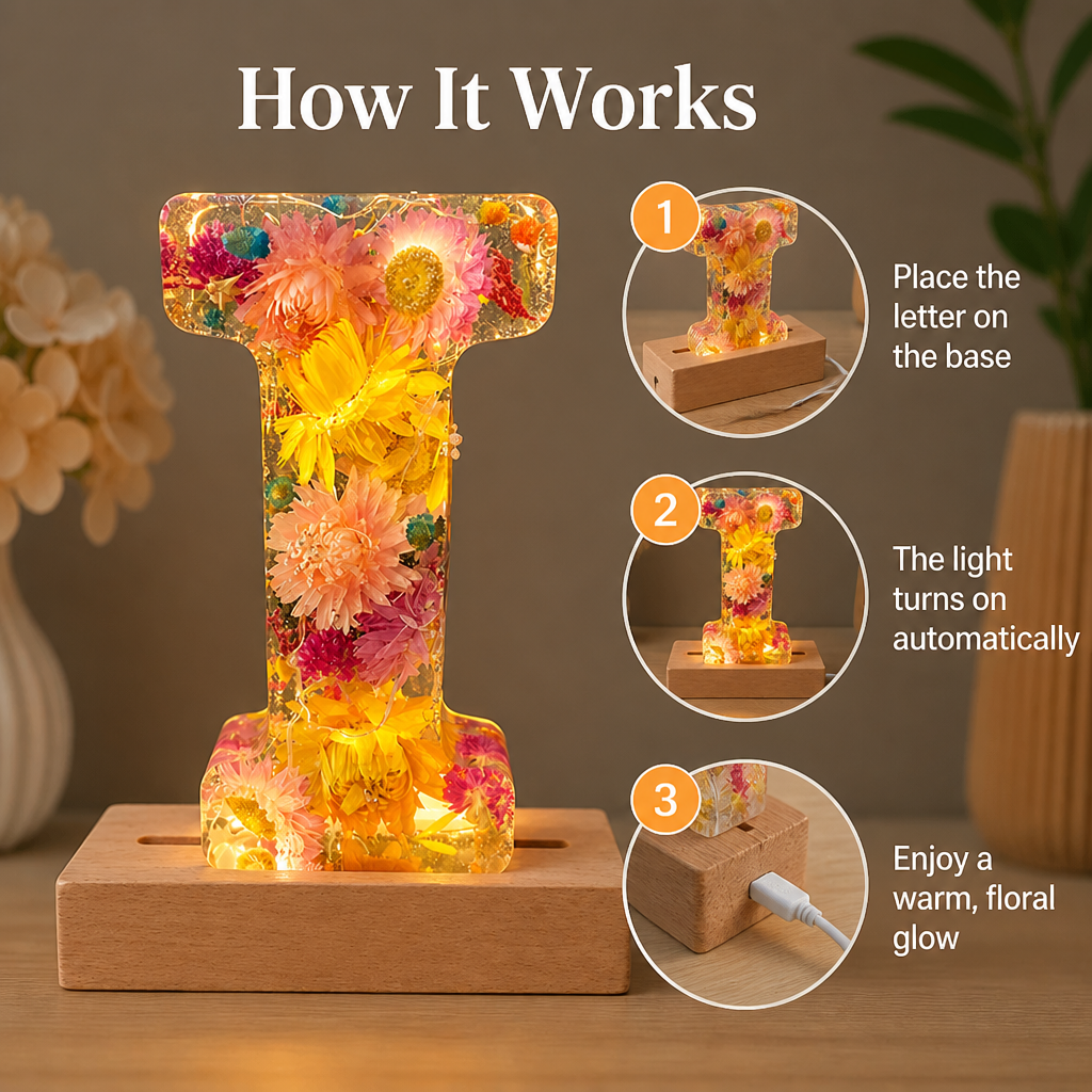BloomAura™ — Transform Your Space with Warmth, Love, and Timeless Floral Glow