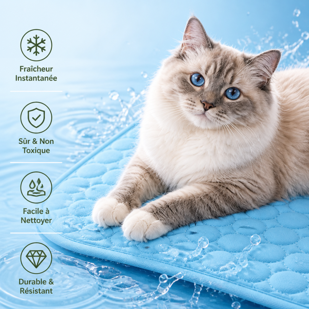 ChillPaw™ — Turn Up the Cool and Watch Your Cat Melt Into Pure Relaxation