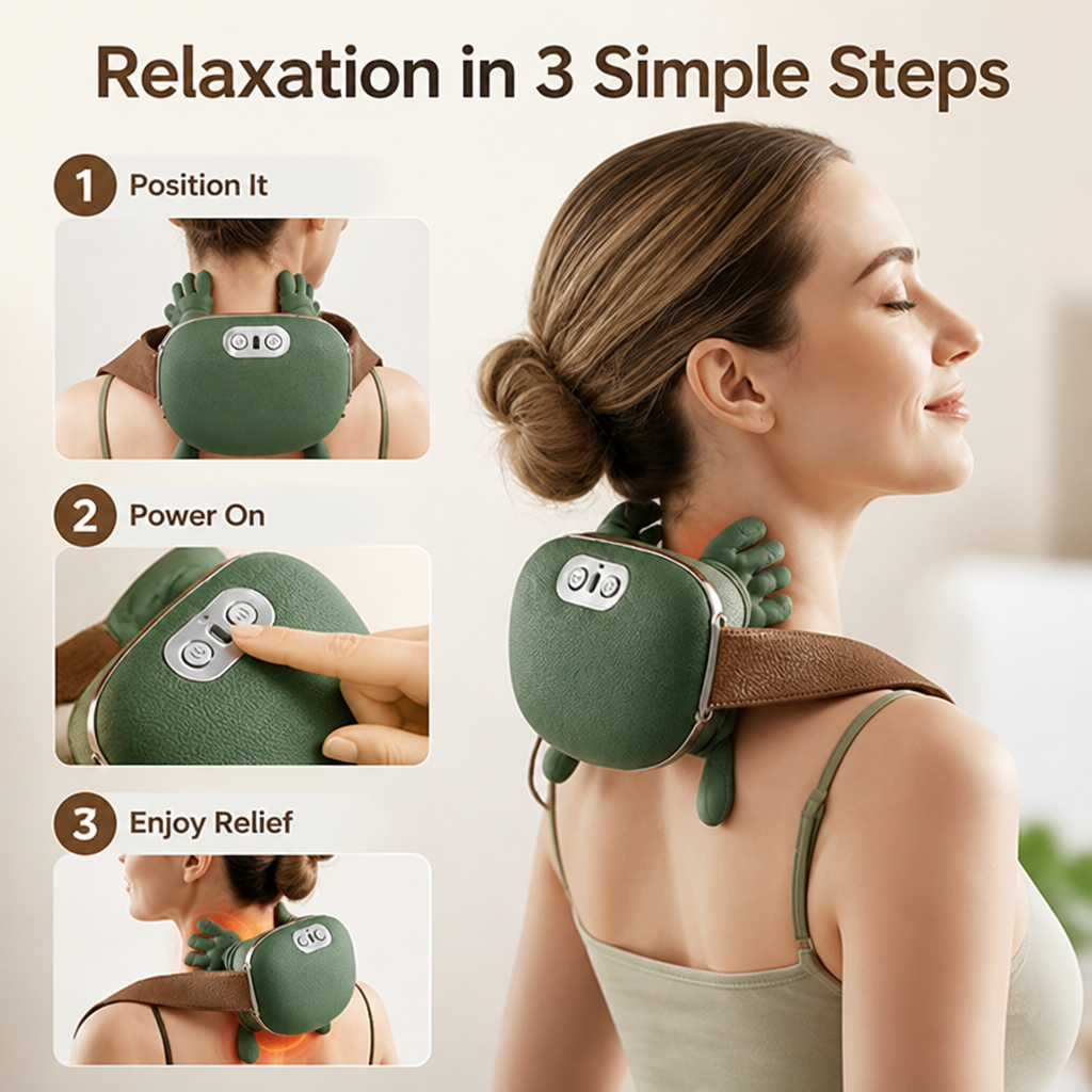 NeckEasePro™ — Escape Neck Pain Instantly and Reclaim Your Peace Anywhere