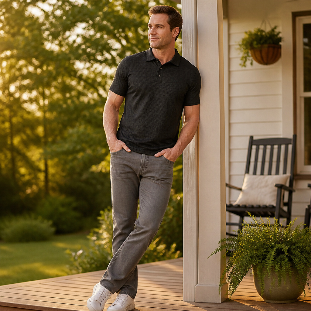 ValorFlex™ Polo Shirt — Experience All-Day Freedom with Feather-Light Comfort and Effortless Style