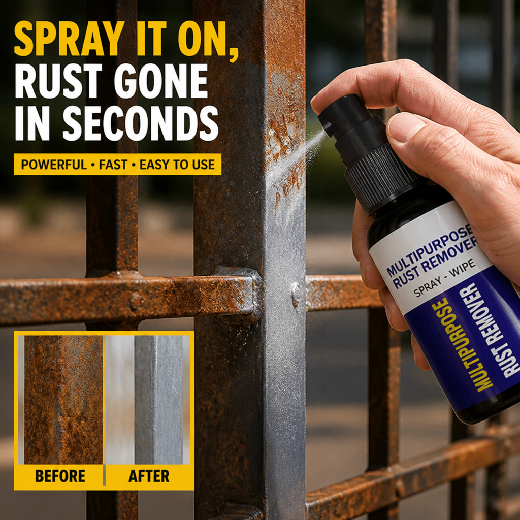 RevitaShine™ — Watch Rust Disappear and Bring Your Metal’s True Shine Back Instantly
