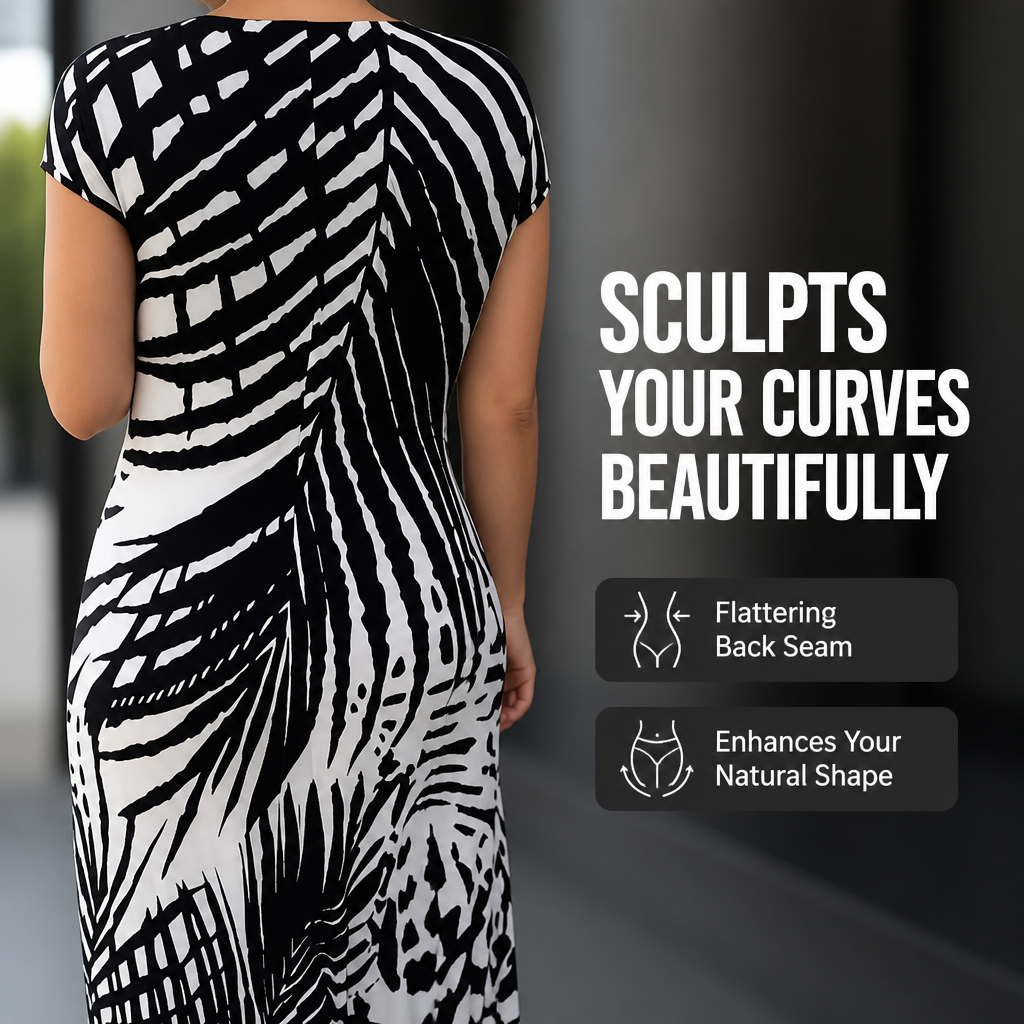 SereneSilk™ Wrap Dress — Unleash Your Confidence with Effortless Comfort and Flawless Style