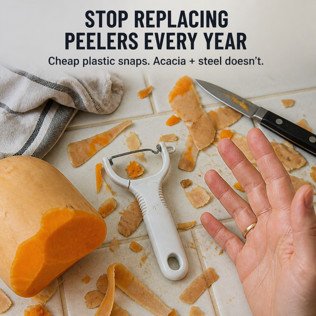 SliceSwift™ — Glide Through Pumpkin, Potato & Apple Skins in Seconds