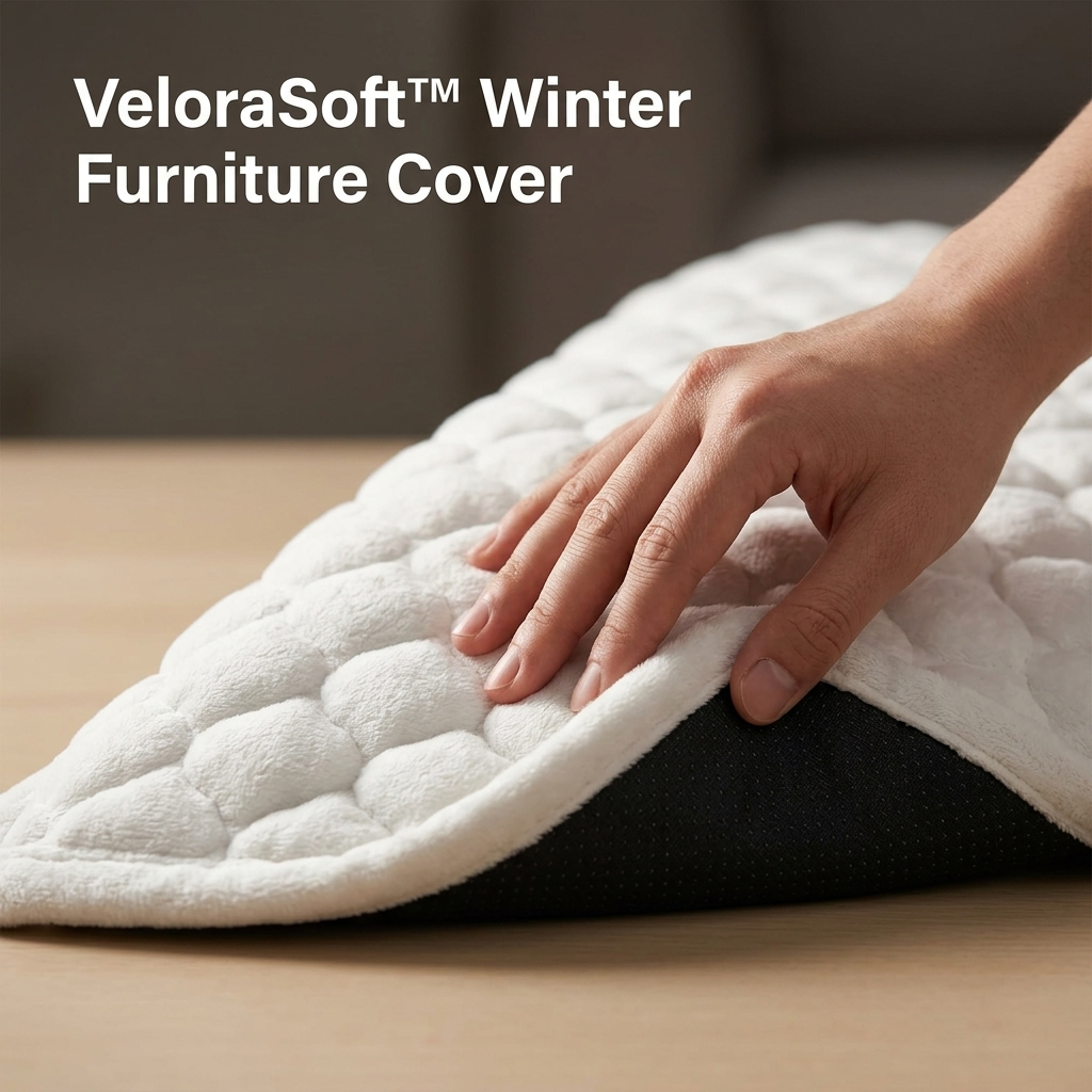 VeloraSoft™ — Wrap Your Furniture in Unshakable Warmth and Pet-Proof Comfort