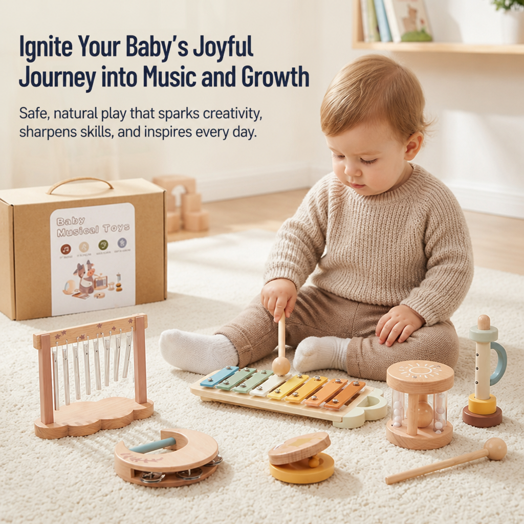 MelodySprout™ — Ignite Your Baby’s Joyful Journey into Music and Growth