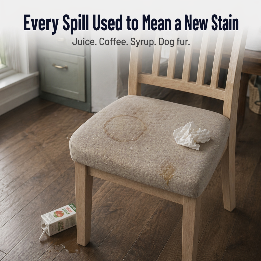 SlipGuard™ Jacquard Chair Covers — Shield Every Seat From Spills, Stains & Sticky Fingers