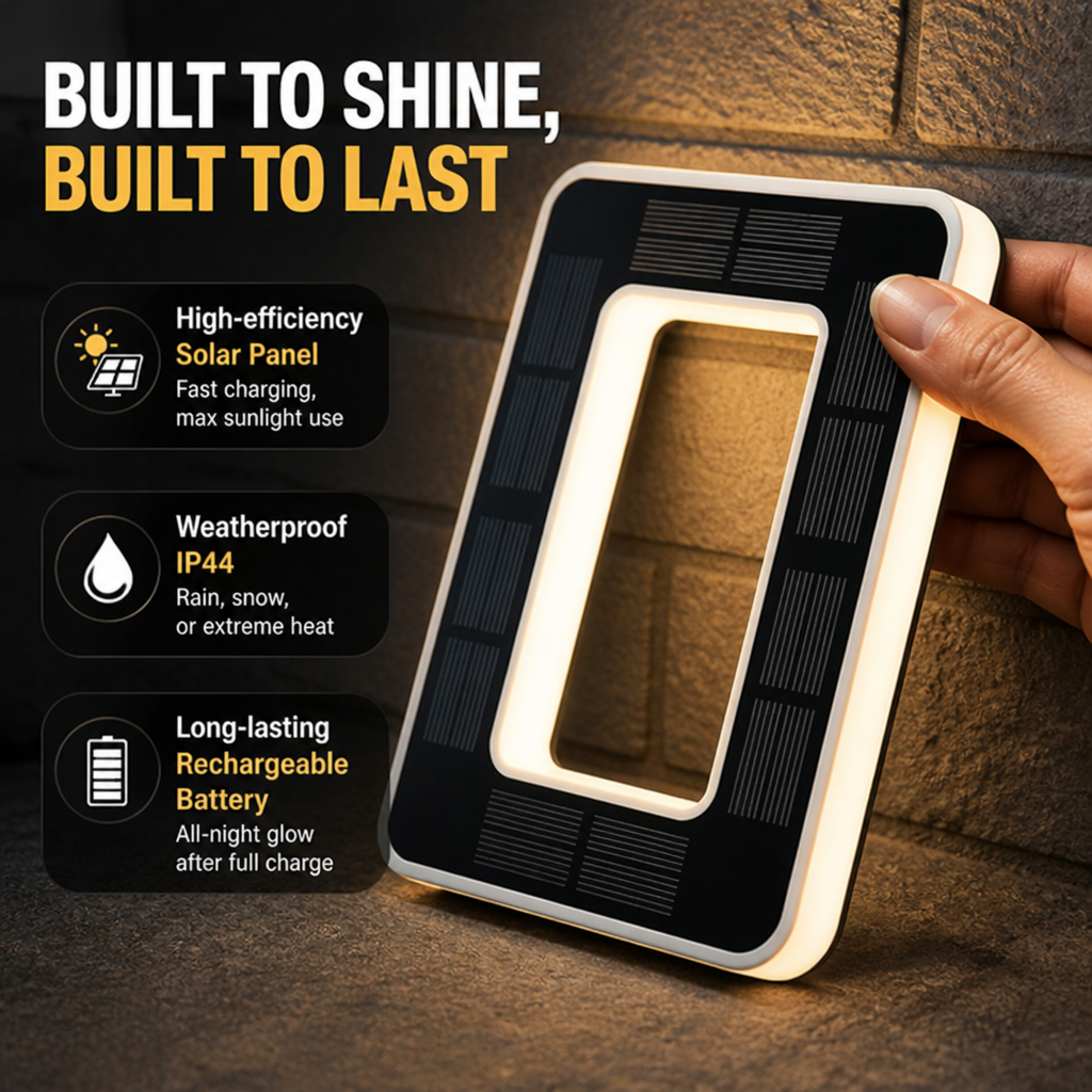 SolarBright™ — Make Your Home Shine Bright and Easy to Find Every Night