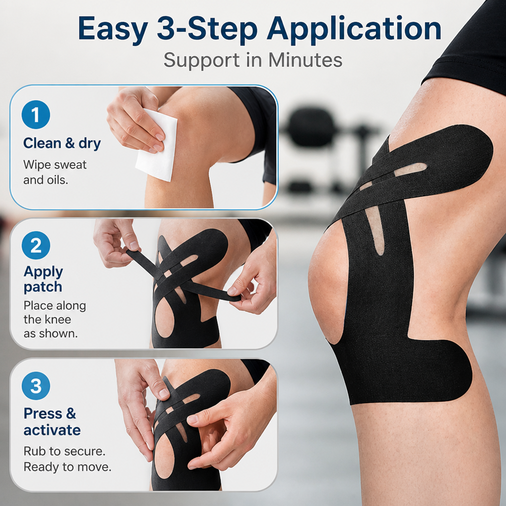 FlexGuard™ — Unlock Instant, Rock-Solid Knee Support That Moves With You