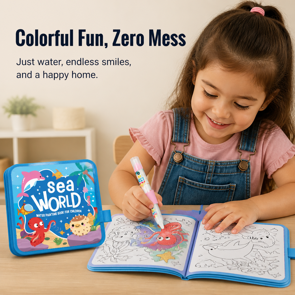 LumiSplash™ — Ignite Your Child’s Imagination Without a Single Mess