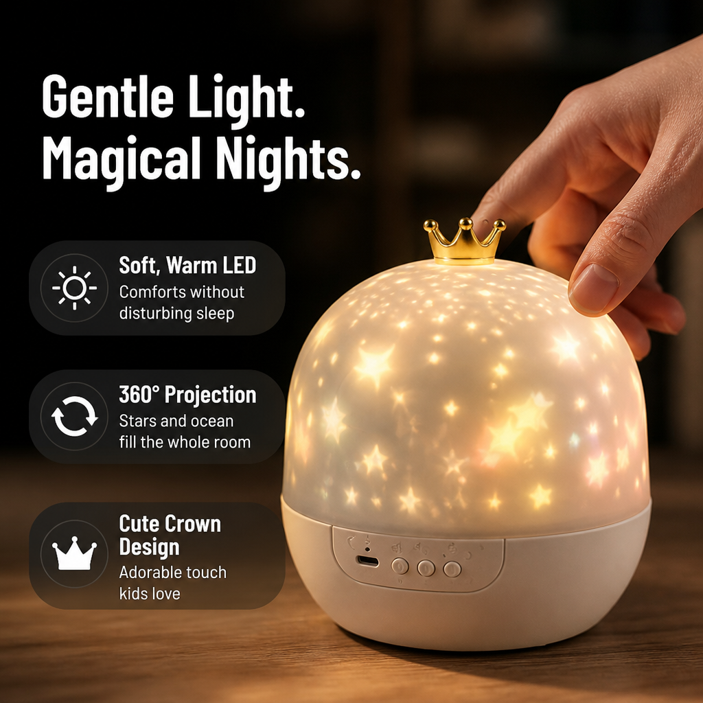 OceanLuxe™ — Turn Bedtime Into a Magical, Calm Escape Your Child Will Love