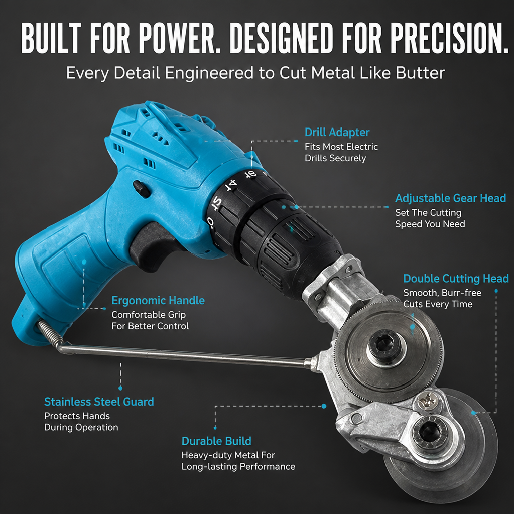 SteelSlice™ — Cut Metal Faster and Safer with Flawless Precision Every Time