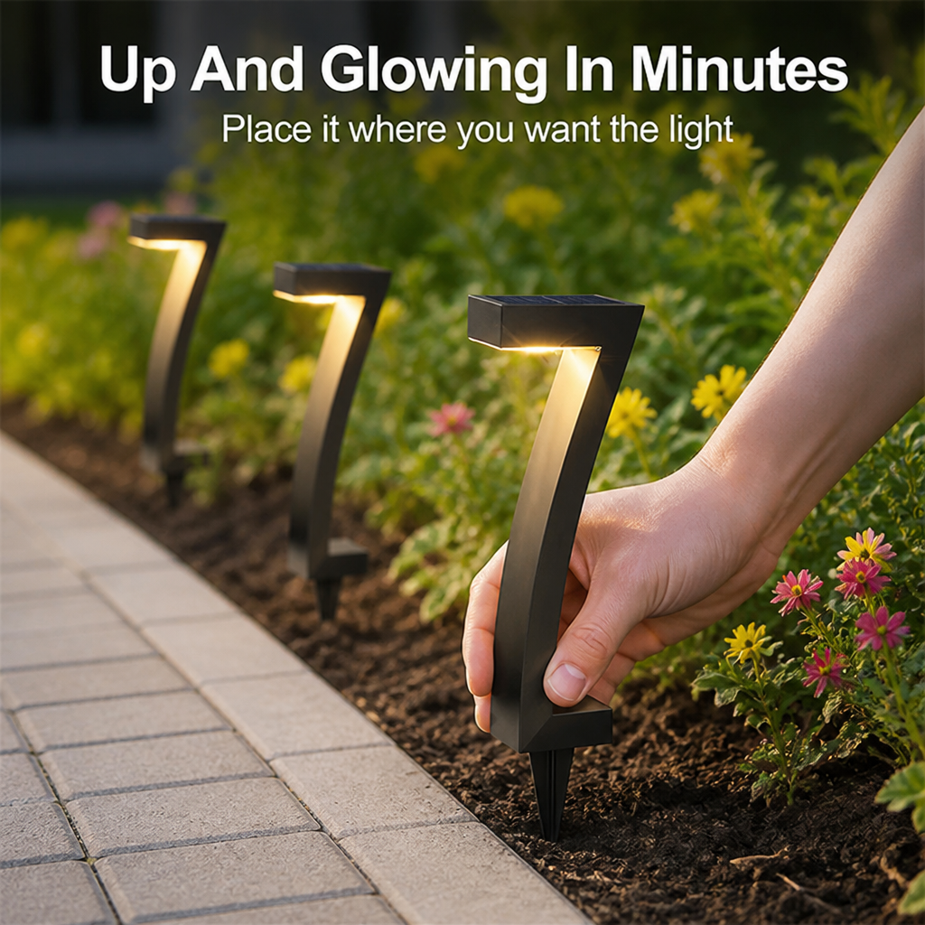 BrillaraGlow™ — Transform Your Garden with Effortless, All-Night Radiance and Weatherproof Security