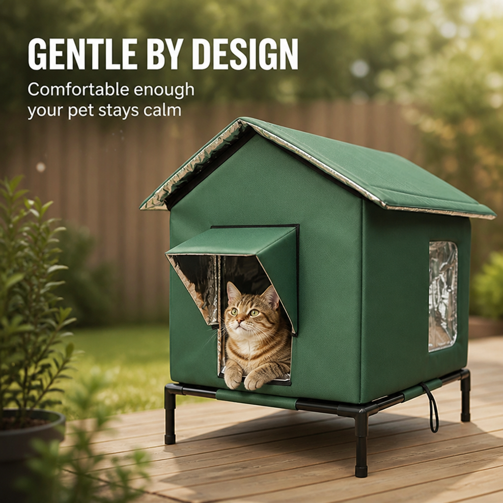 PurrShelter™ — Give Your Cat a Warm, Dry Sanctuary They’ll Choose Every Time
