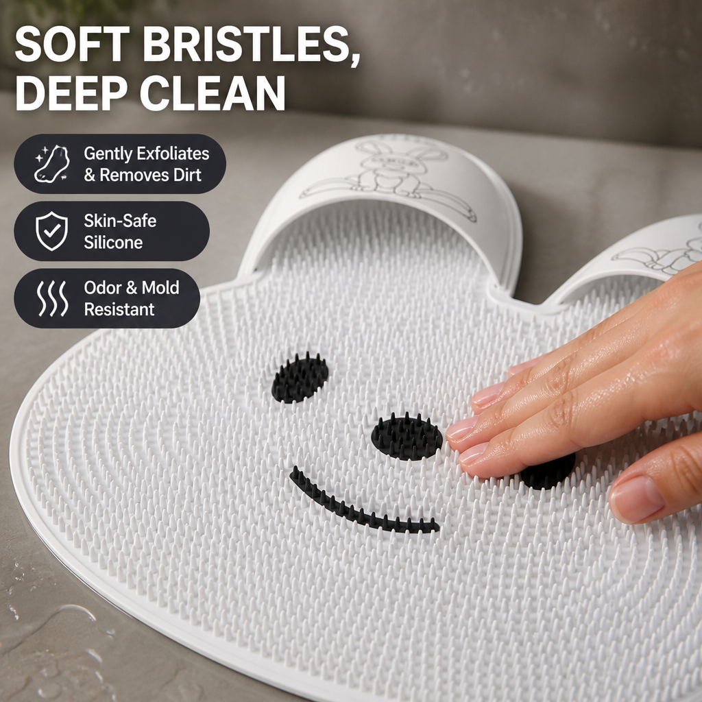 BunnyBounce™ — Transform Your Shower into a Luxurious Foot Renewal Escape