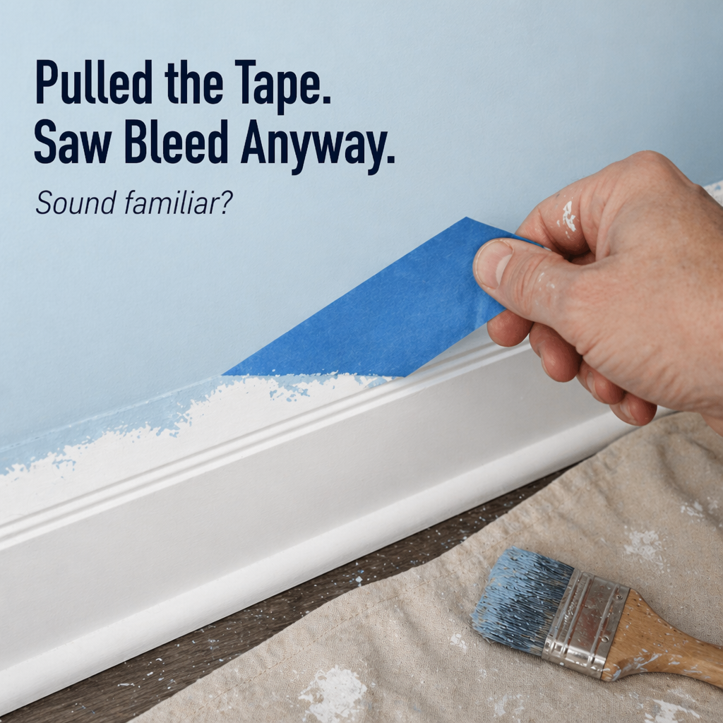 FluxEdge™ Paint Edger — Paint Razor-Sharp Lines Without Tape, Drips, or Touch-Ups