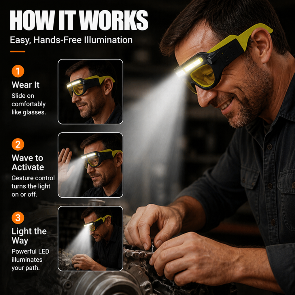 LumaForge™ — Command Brilliant Light Instantly, No Hands Required