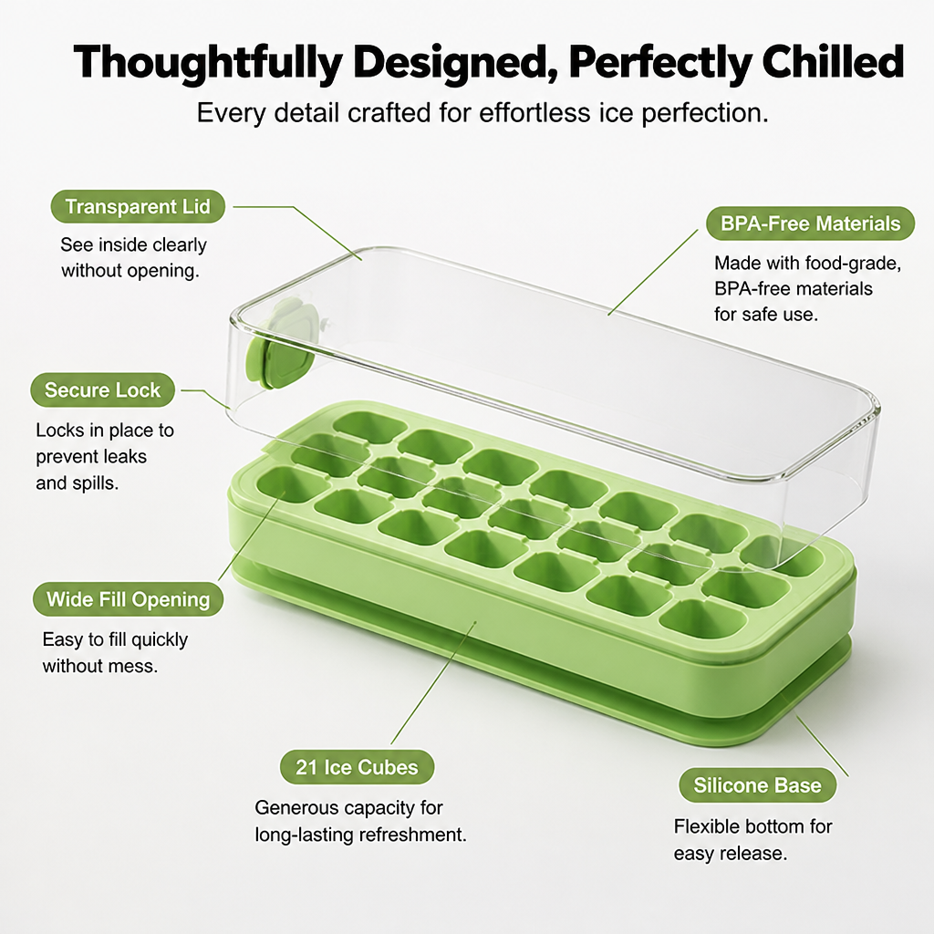 ChillVista™ — Perfectly Pure Ice That Elevates Every Sip Without a Spill