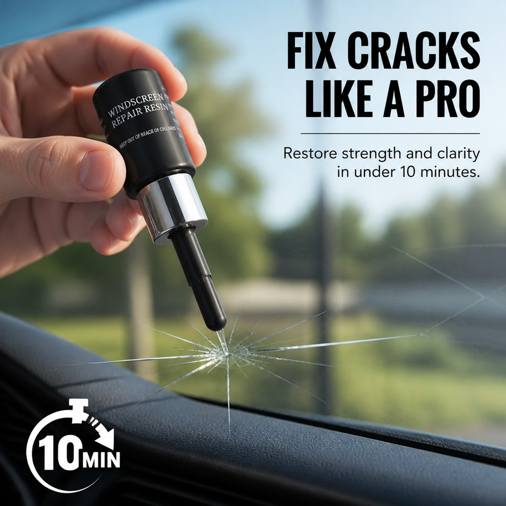 CrystalFlex™ — Transform Cracked Glass Into Flawless, Clear Perfection in Minutes