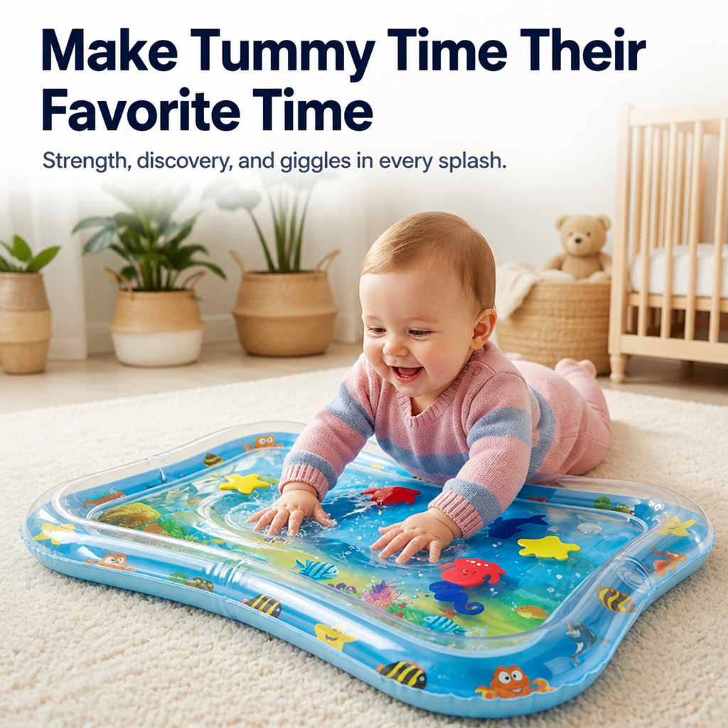 SplashJoy™ — Watch Your Baby’s Strength and Curiosity Soar With Every Playful Moment