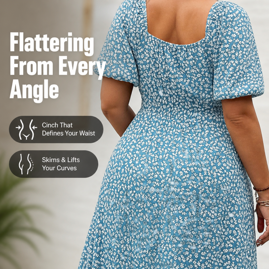 SereniFlair™ Dress — Breeze Through Your Day with Effortless Comfort and Head-Turning Style