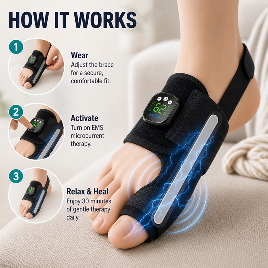 FlexAlign™ — Heal Your Bunions and Step Pain-Free with Effortless Daily Care