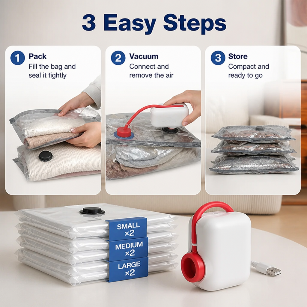 AeroCompact™ — Unleash More Room and Travel Light Without the Hassle