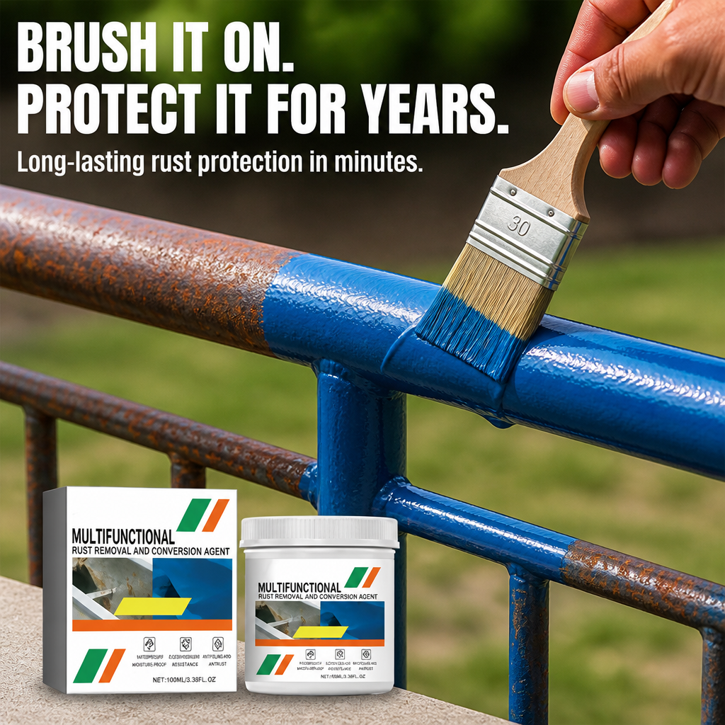 MetalMatte™ — Turn Rusted Metal Into a Lasting, Invisible Fortress of Strength