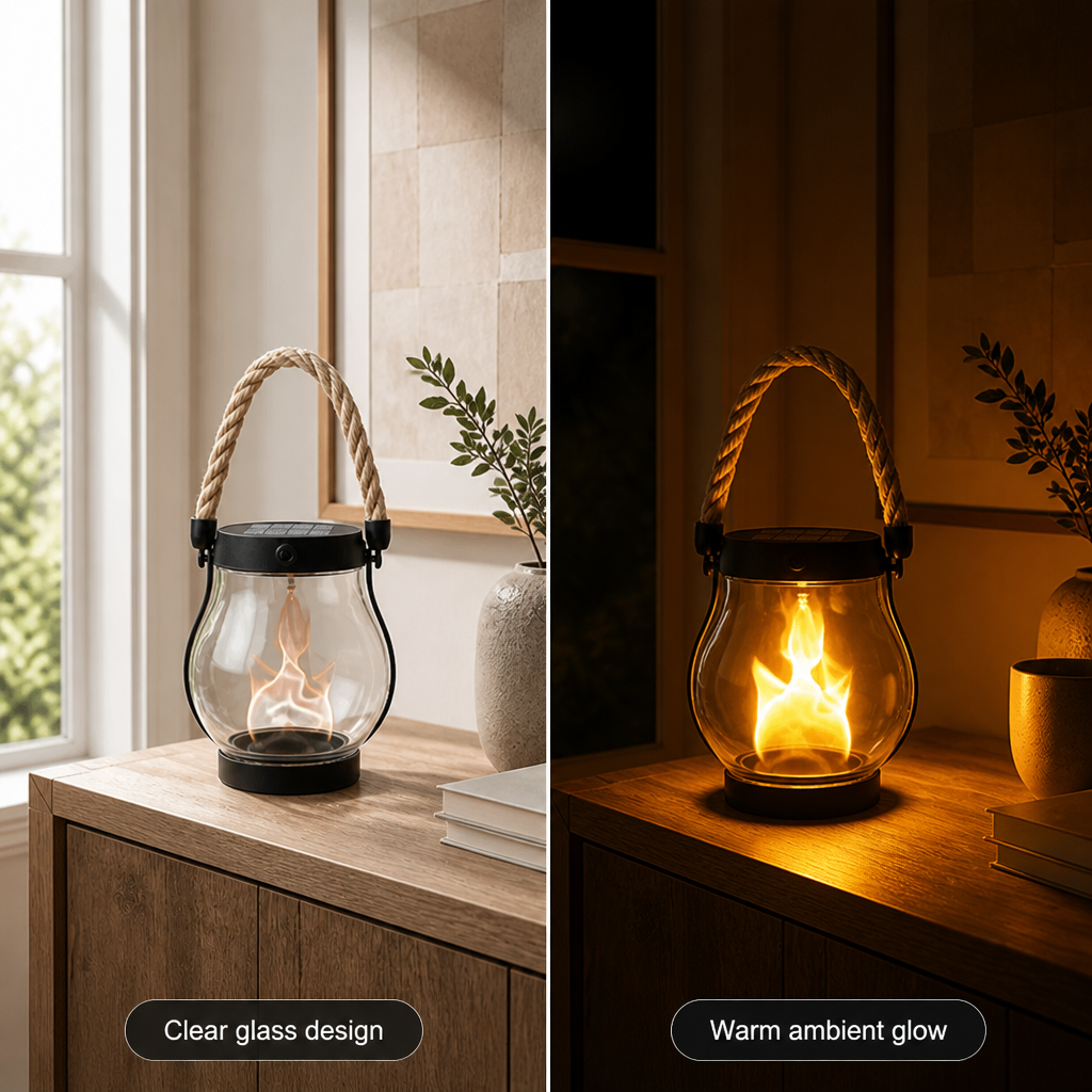 EmberAura™ Lantern — Feel Instantly Wrapped in Warmth and Calm Every Night