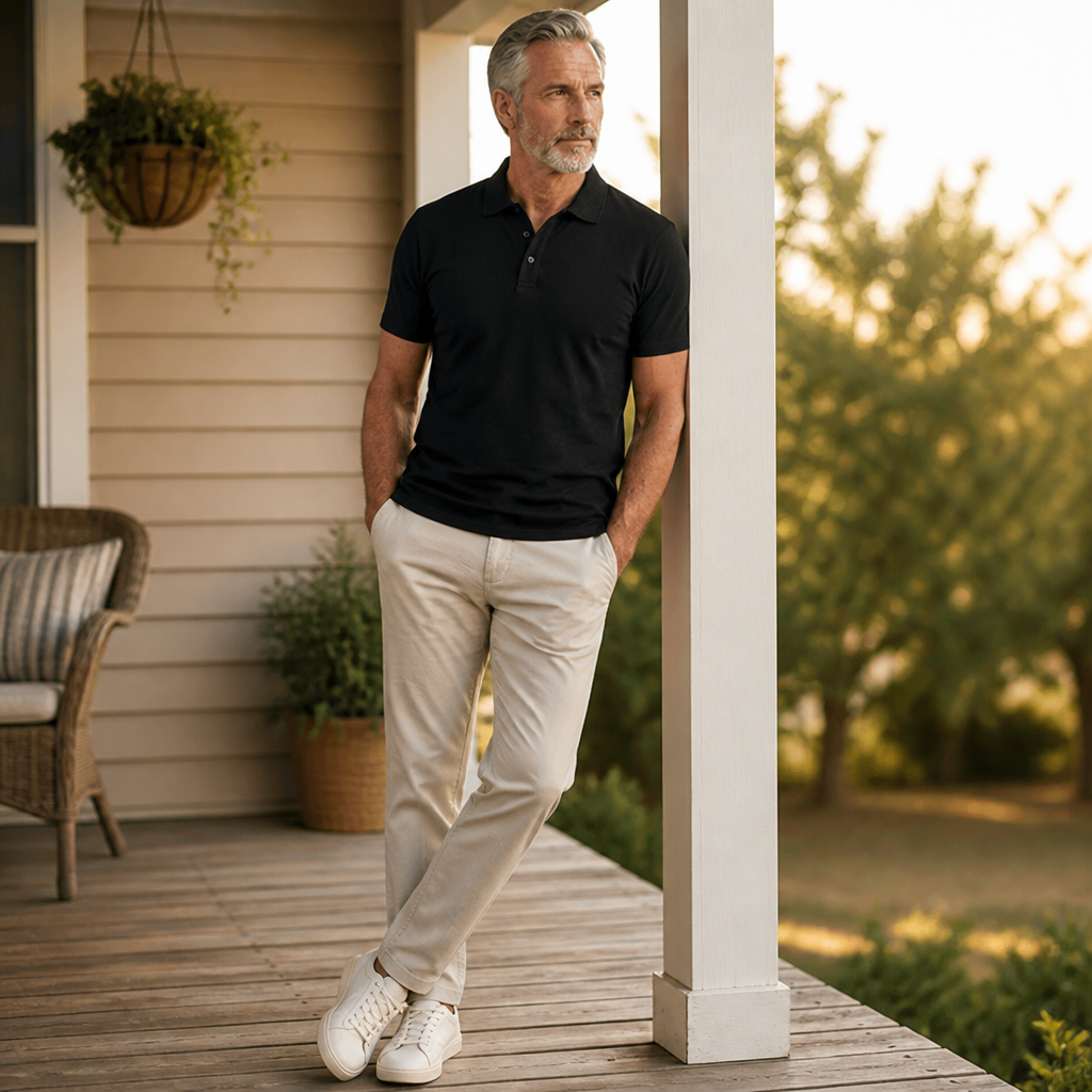 FlexZen™ – Performance Stretch Polo with Structured Collar