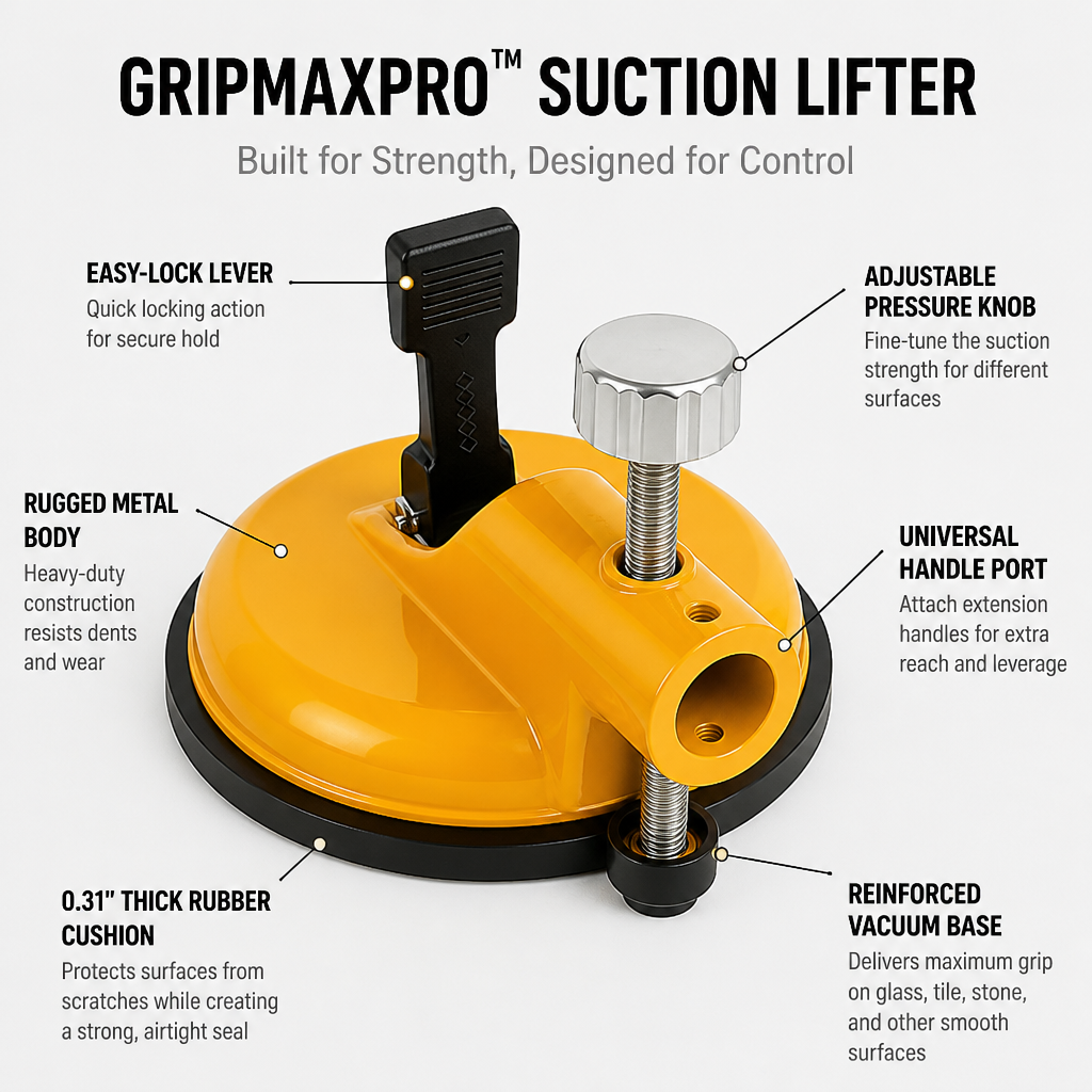 GripMaxPro™ — Master Every Surface with Unshakable Grip and Effortless Precision
