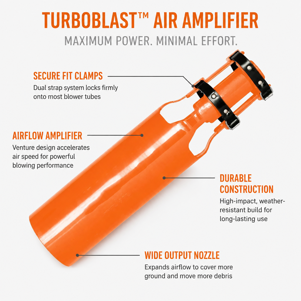 TurboBlast™ — Unleash Explosive Power and Finish Yard Work in Seconds