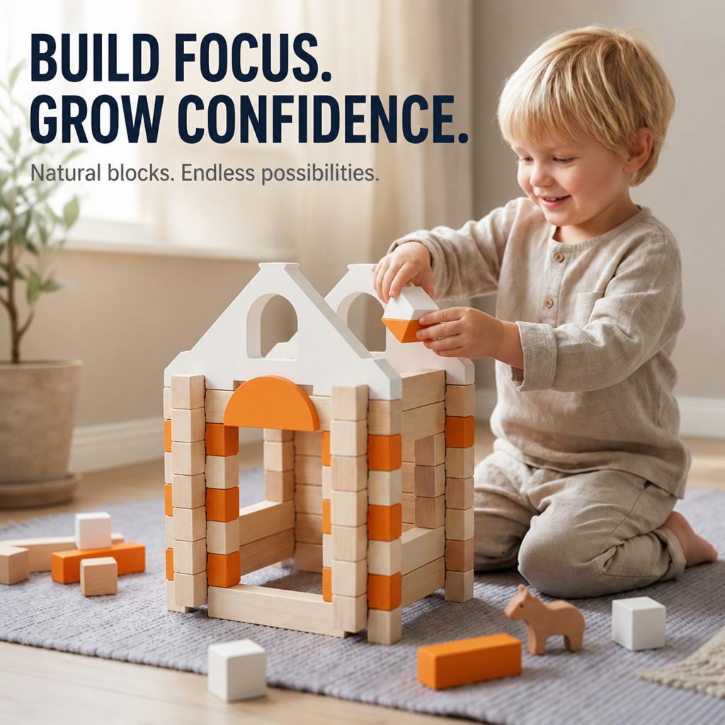 PureNest™ — Ignite Your Child’s Creativity and Confidence with Every Natural Block