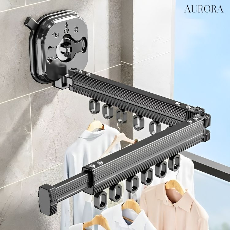 FlexRack Pro – Dry Your Laundry Anywhere, Space-Saving & Effortless!