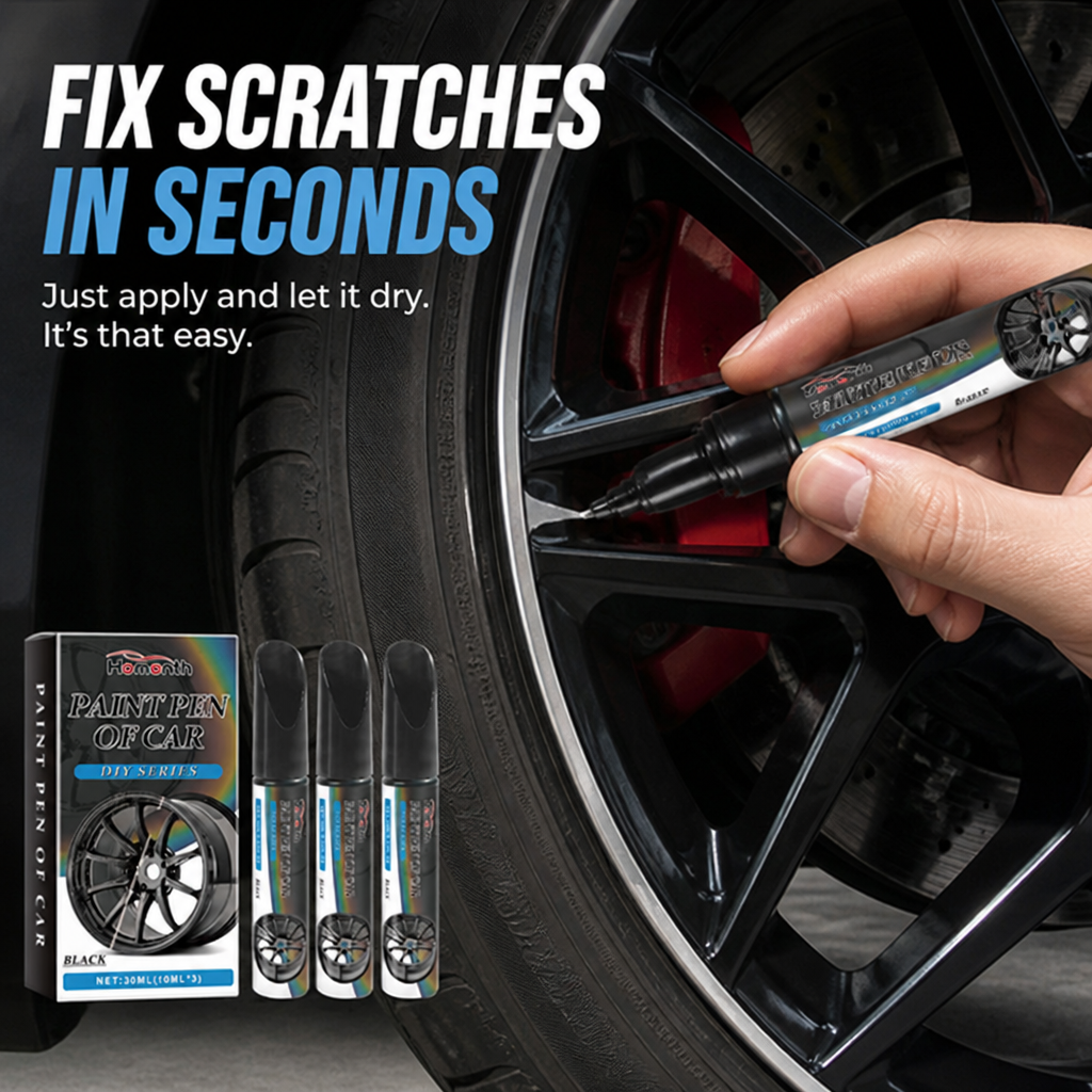 VeloMist™ Wheel Touch-Up Trio — Instantly Restore Your Ride’s Flawless, Showroom Shine