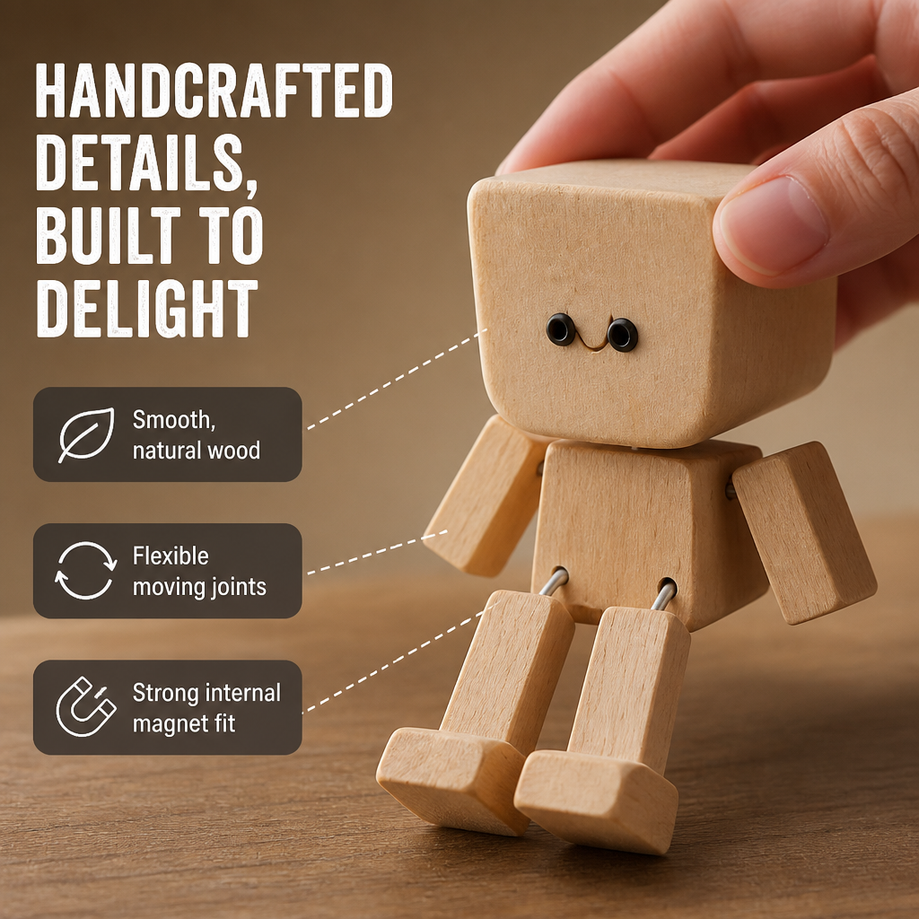 LumoFriends™ — Your Handcrafted Buddy That Brings Joy, Motion, and Moods to Life