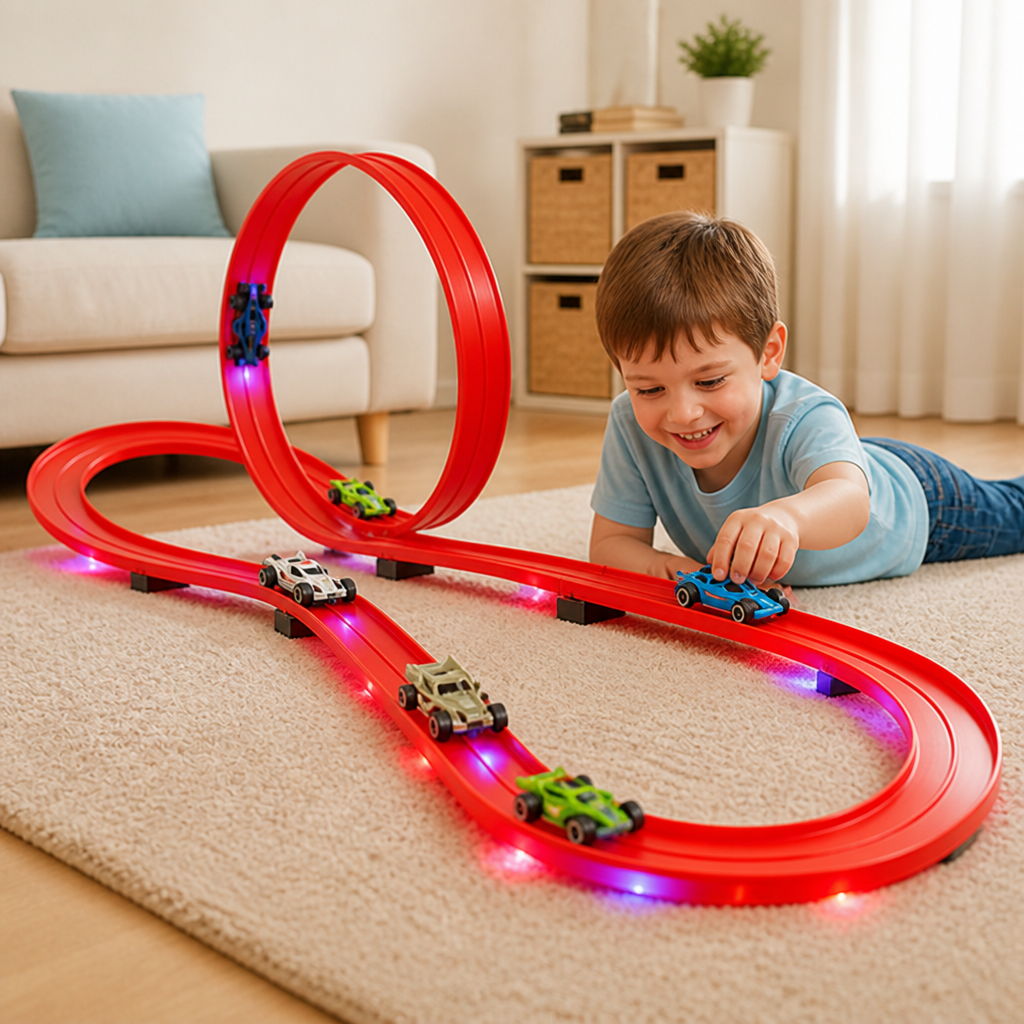 TurboTrack™ — Ignite Limitless Creativity and Confidence in Every Thrilling Race