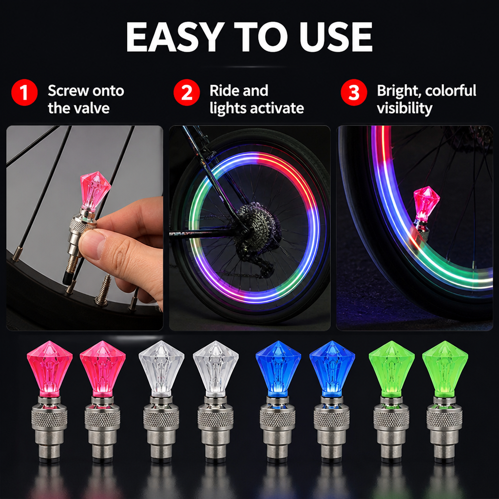 LuminaRim™ — Own the Night with Vivid, Motion-Activated Wheel Lights That Command Attention and Keep You Safe
