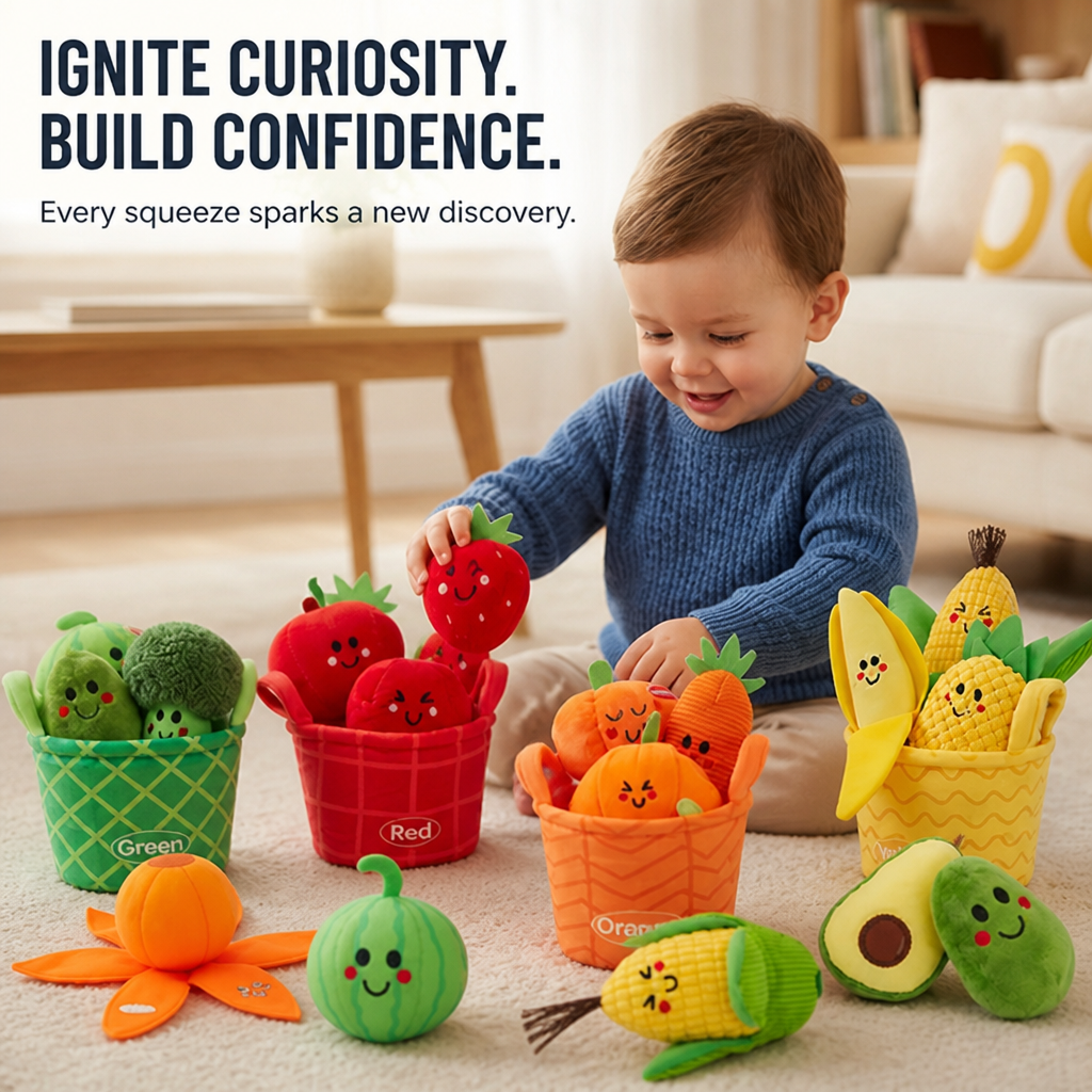 LumiJoy™ Color & Touch Playset — Ignite Your Baby’s Curiosity and Confidence with Every Gentle Squeeze