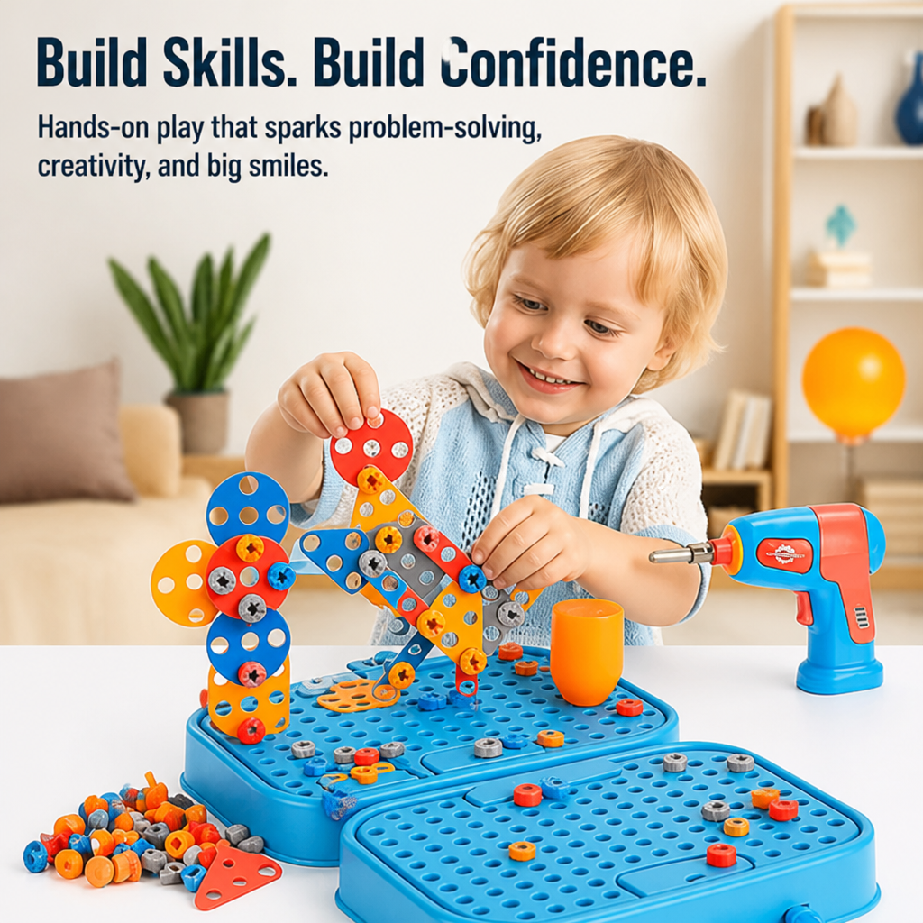 BuildBright™ Dino Kit — Unlock Your Child’s Inner Genius and Confidence with Every Snap