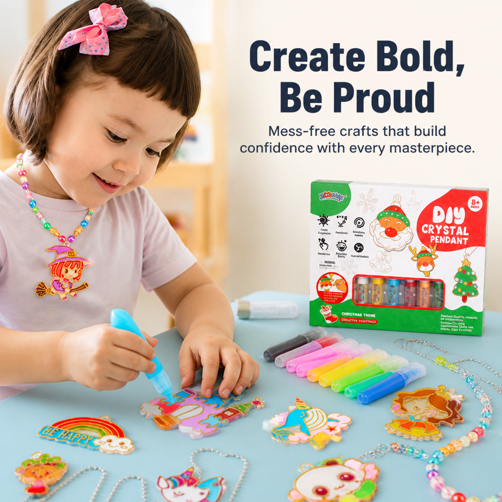 WonderSpark™ — Unlock Your Child’s Bold Creativity with Safe, Mess-Free Fun