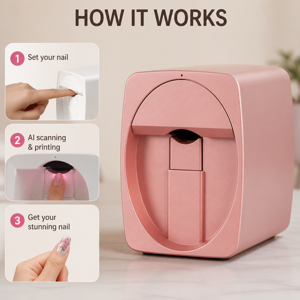 LunaPrint™ — Unleash Jaw-Dropping Nails That Command Attention Instantly